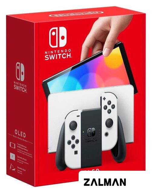 Игровая приставка Nintendo Switch OLED (белый)