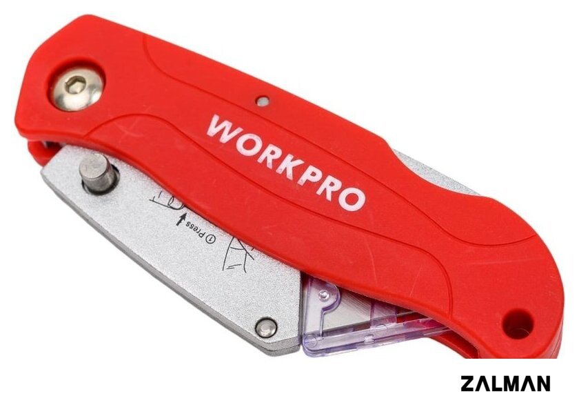 Нож строительный Workpro WP211002