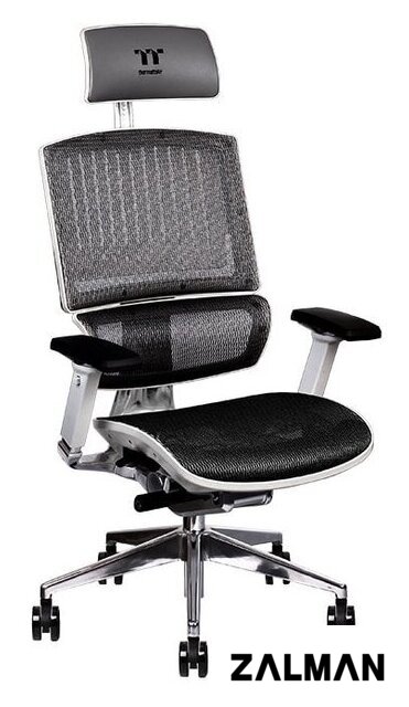 Офисное кресло Thermaltake CyberChair E500 GGC-EG5-BWLFDM-01 (серый)