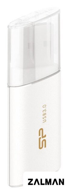 USB Flash Silicon-Power Blaze B06 White 64GB (SP064GBUF3B06V1W)
