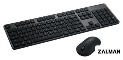 Офисный набор Xiaomi Wireless Keyboard and Mouse Set 2 WXJS02YM (черный)