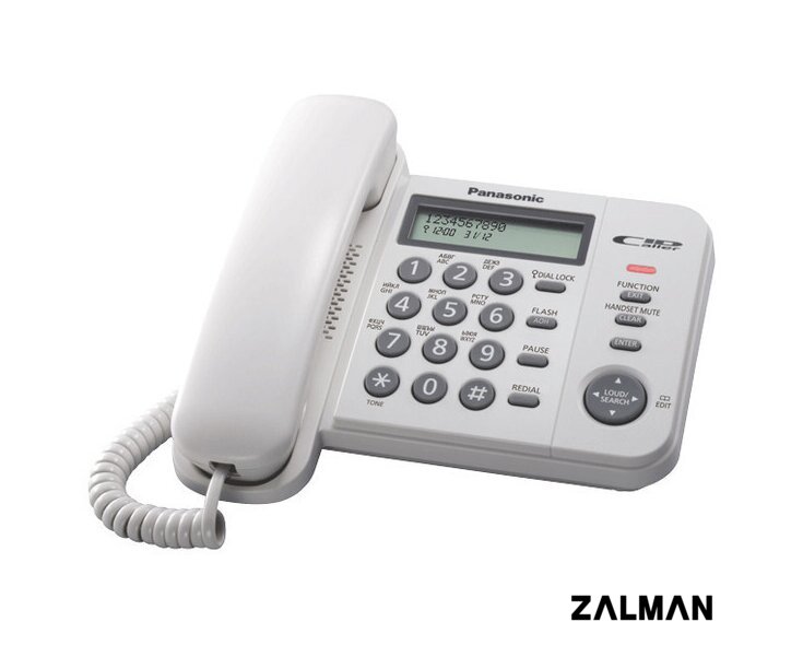 Проводной телефон Panasonic KX-TS2358RUB (черный)