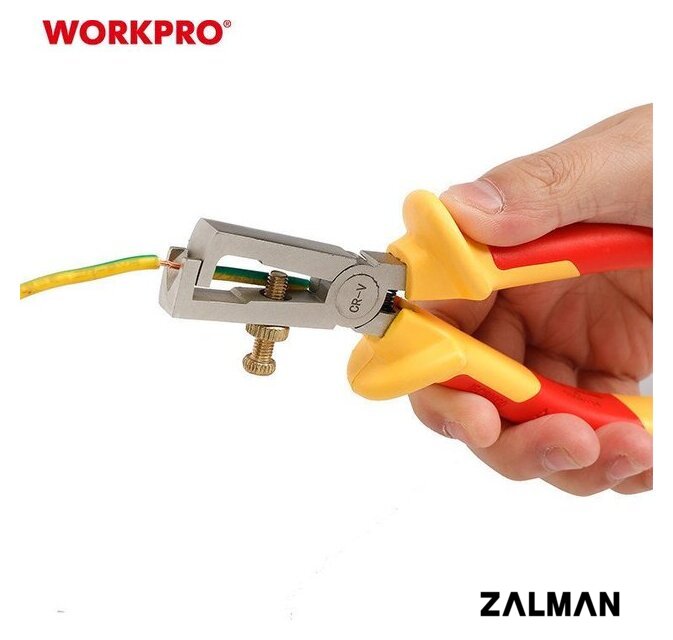 Инструмент для зачистки кабеля Workpro WP342018