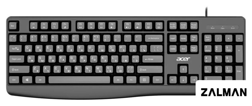Клавиатура Acer OKW301 (черный)