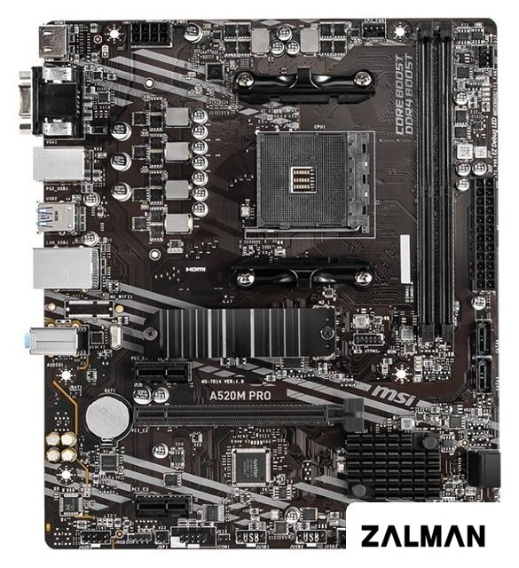 Материнская плата MSI A520M Pro
