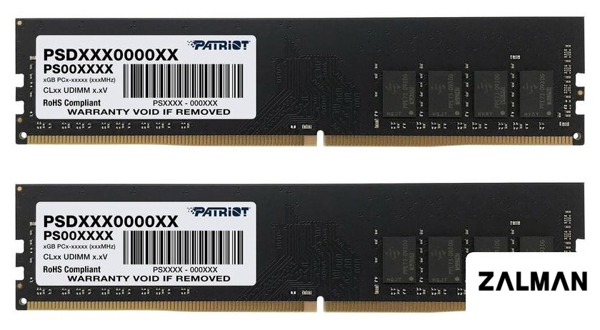 Оперативная память Patriot Signature Line 2x16GB DDR4 PC4-25600 PSD432G3200K