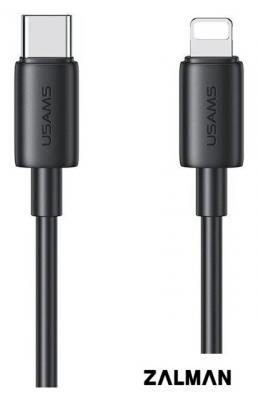 Кабель Usams SJ712 USB Type-C - Lightning (1 м, черный)