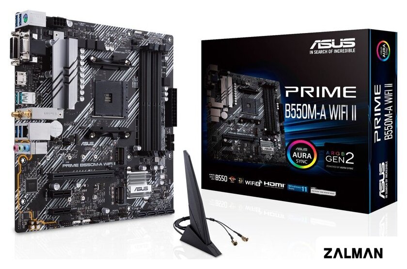 Материнская плата ASUS Prime B550M-A WIFI II