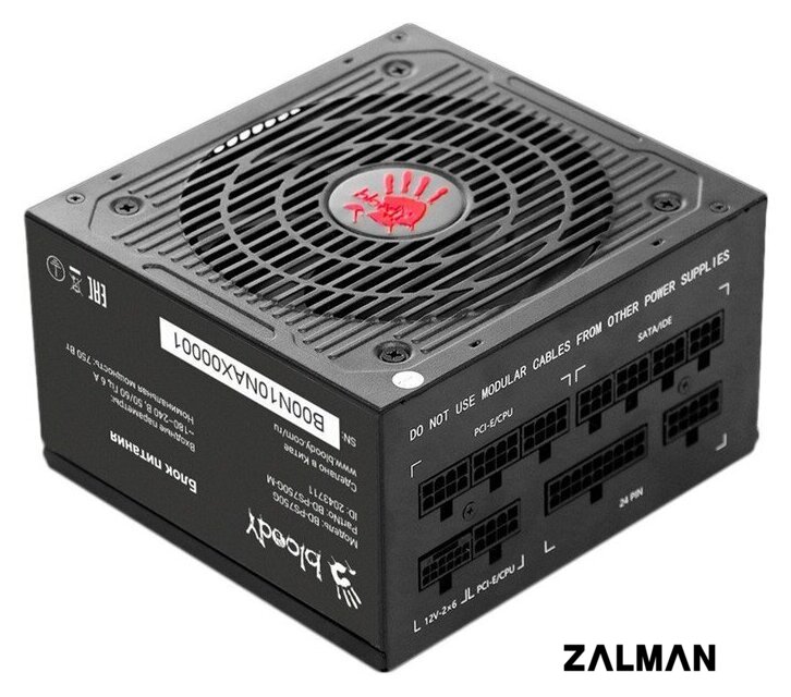 Блок питания A4Tech Bloody BD-PS750G-M