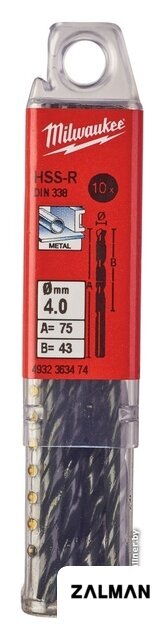 Набор сверл Milwaukee 4932363474 (10 предметов)