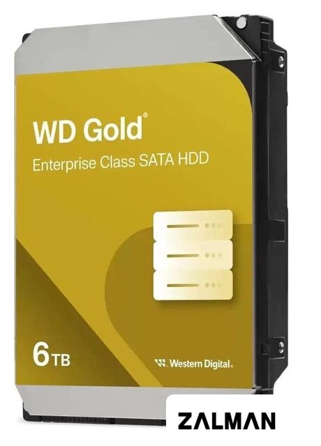 Жесткий диск WD Gold 6TB WD6004FRYZ