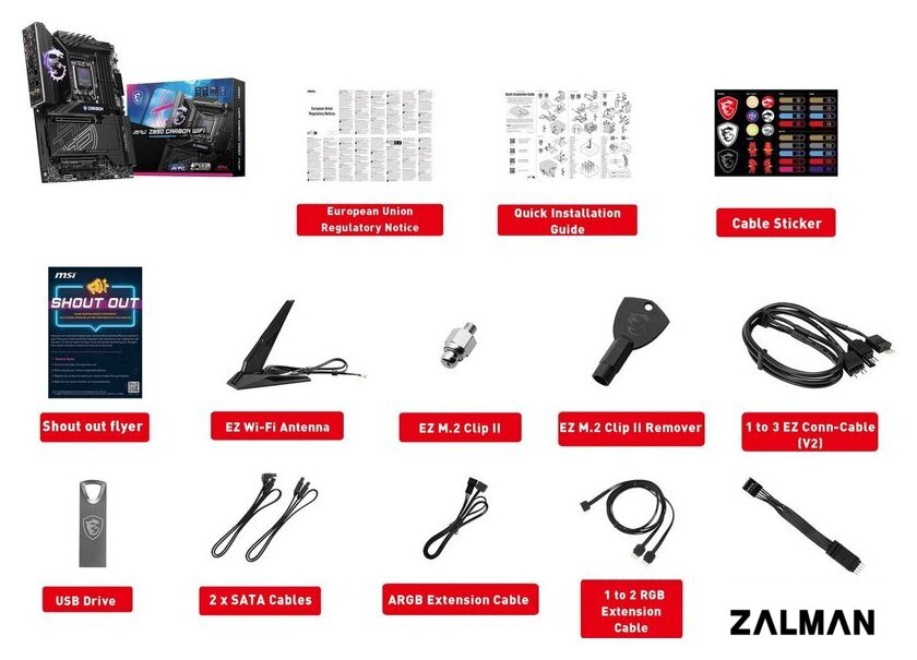 Материнская плата MSI MPG Z890 Carbon WiFi