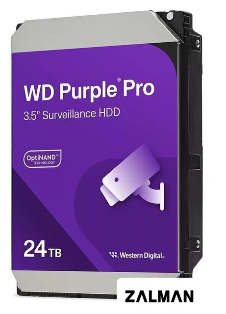 Жесткий диск WD Purple Pro 24TB WD240PURP