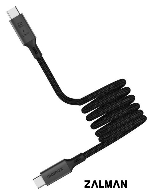 Кабель Momax DC51D USB 3.2 Gen2 Type-C - USB 3.2 Gen2 Type-C (1 м, черный)