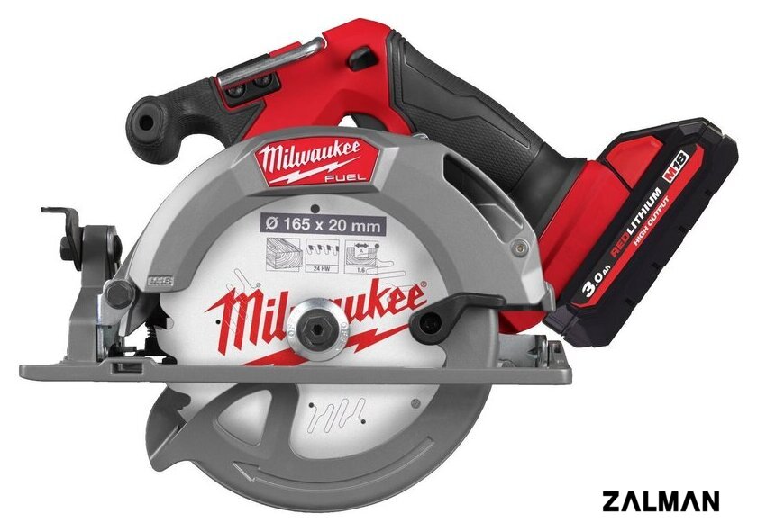 Дисковая (циркулярная) пила Milwaukee M18 FCS552-302X Fuel 4933493589 (с 2-мя АКБ, кейс)