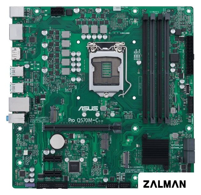 Материнская плата ASUS Pro Q570M-C/CSM