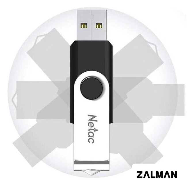 USB Flash Netac U505 USB 2.0 64GB NT03U505N-064G-20BK