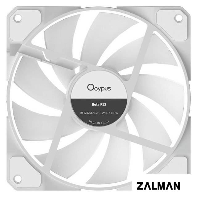 Вентилятор для корпуса Ocypus Beta F12 WH ARGB Beta-F12-WH1AM00X-GL
