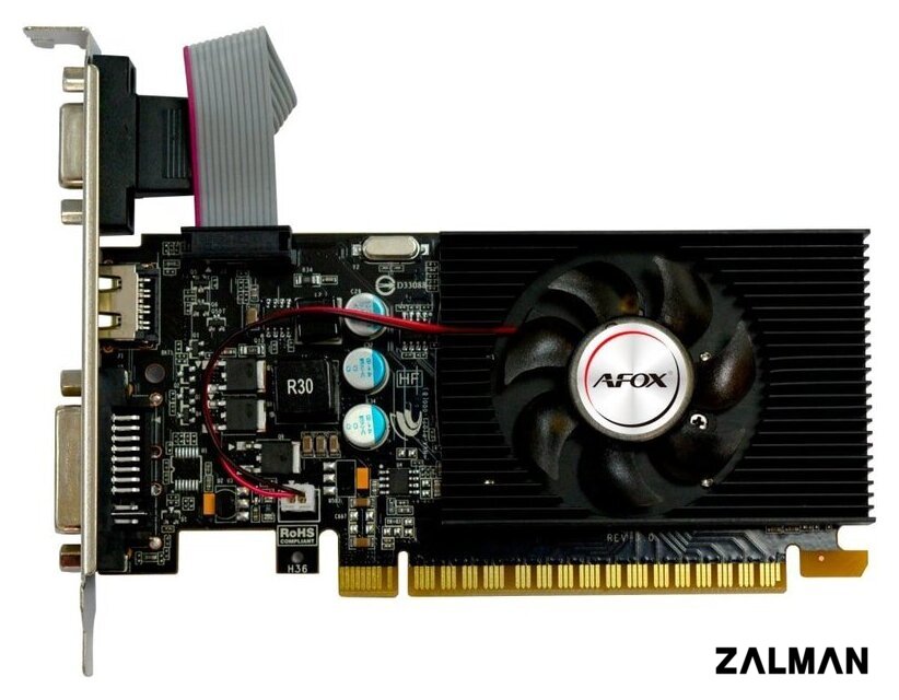 Видеокарта AFOX GeForce GT220 1GB GDDR3 AF220-1024D3L2