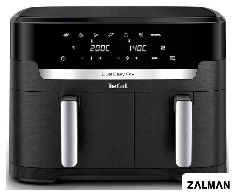 Аэрогриль (аэрофритюрница) Tefal Dual Easy Fry EY9428E0