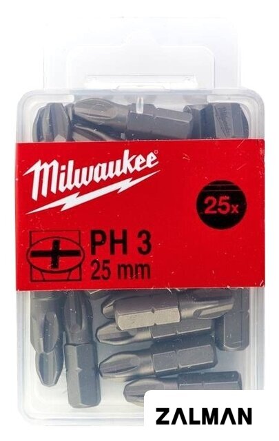 Набор бит Milwaukee 4932399588 (25 предметов)