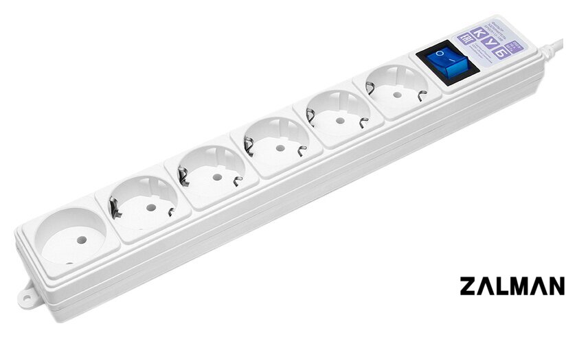 Сетевой фильтр Power Cube Куб SPG(5+1)-16B, 6 розеток, белый [SPG(5+1)-16B-3М]