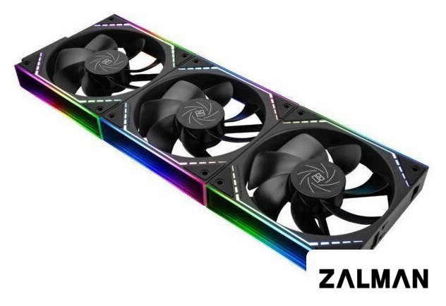 Комплект вентиляторов для корпуса Thermalright TL-M12QR X3 (черный)