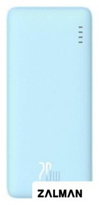 Внешний аккумулятор Baseus Airpow Fast Charge Power Bank 20W 20000mAh (голубой)