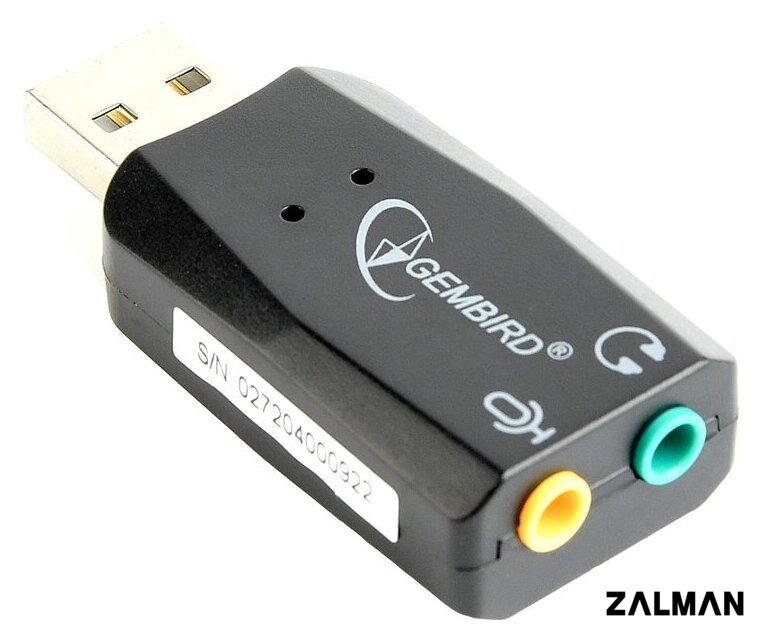 USB аудиоадаптер Gembird SC-USB2.0-01