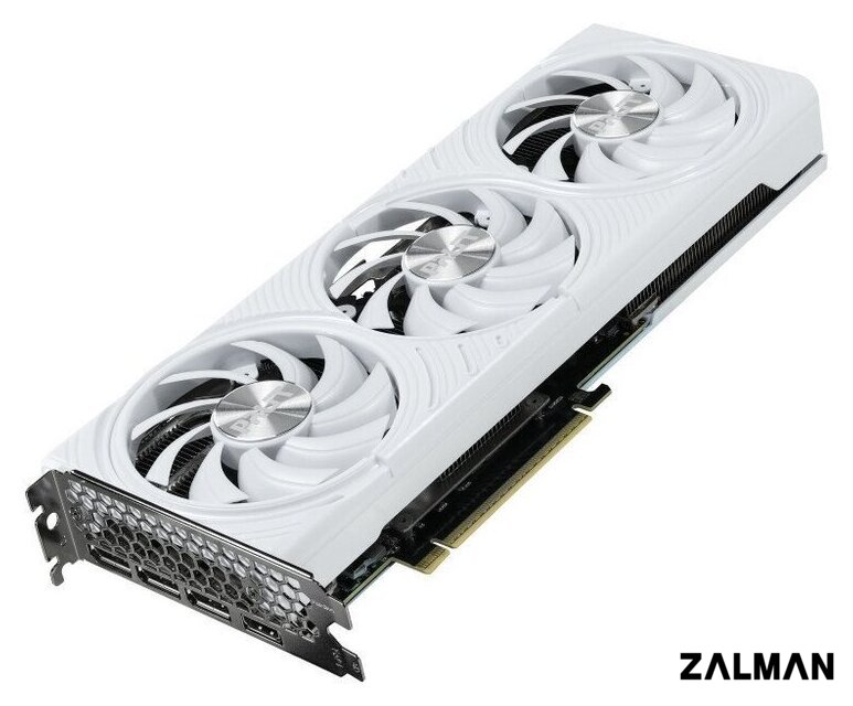 Видеокарта Palit GeForce RTX 5070 White OC NE75070U19K9-GB2050W