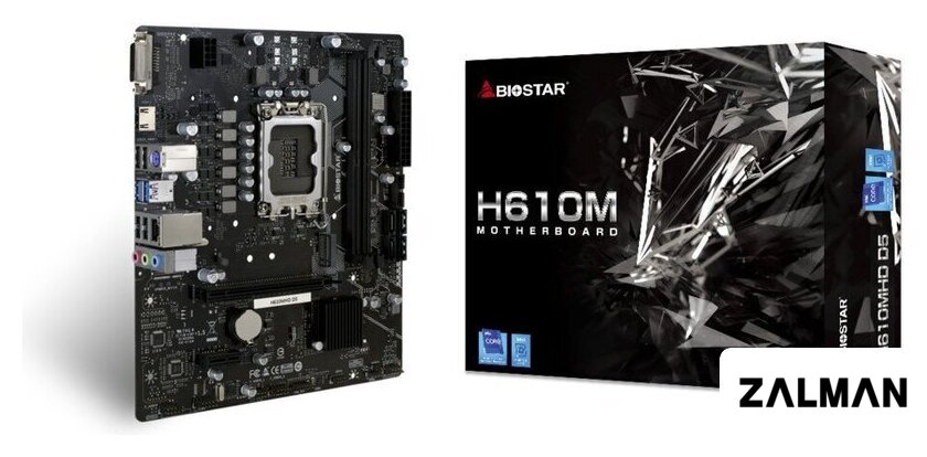 Материнская плата BIOSTAR H610MHD D5 Ver. 6.3