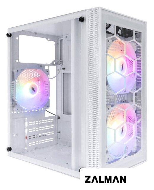 Корпус 1stPlayer FireBase X1-WH-3F1-W