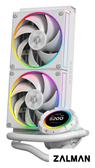 Система жидкостного охлаждения для процессора ID-Cooling SL240 White