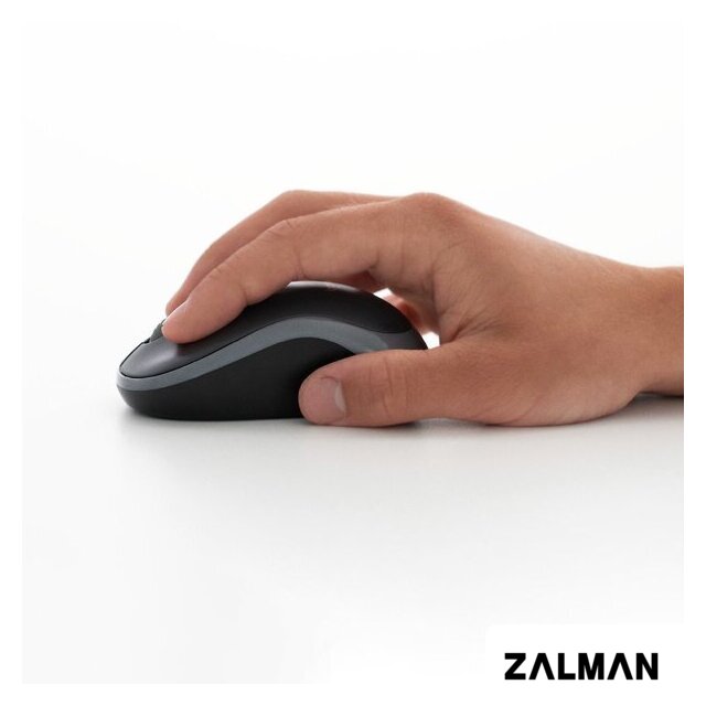 Мышь Logitech M185 (черный/синий)