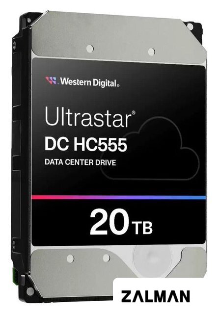 Жесткий диск WD Ultrastar DC HC555 20TB WUH722020CLE604