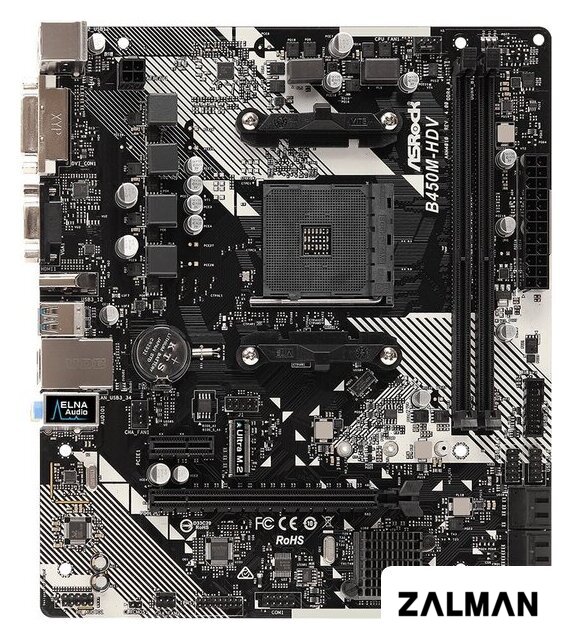 Материнская плата ASRock B450M-HDV R4.0