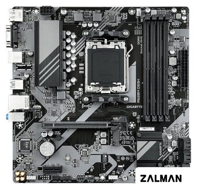 Материнская плата Gigabyte A620M DS3H (rev. 1.0)