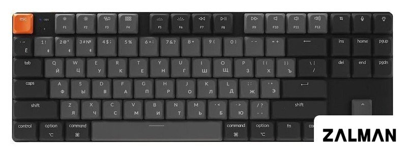 Клавиатура Keychron K1 V6 K1X-A1-RU (Keychron Low Profile Red)