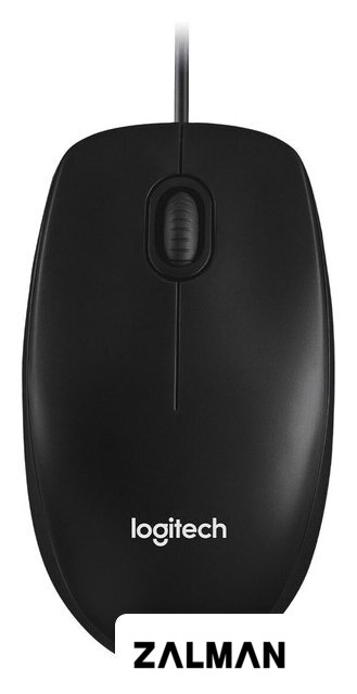 Мышь Logitech M100 (черный, обновленный дизайн)