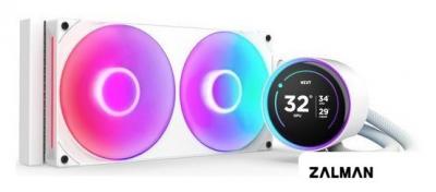 Система жидкостного охлаждения для процессора NZXT Kraken Elite 280 RGB RL-KR28E-W2