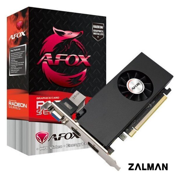 Видеокарта AFOX Radeon RX 550 4GB GDDR5 AFRX550-4096D5L2-V3