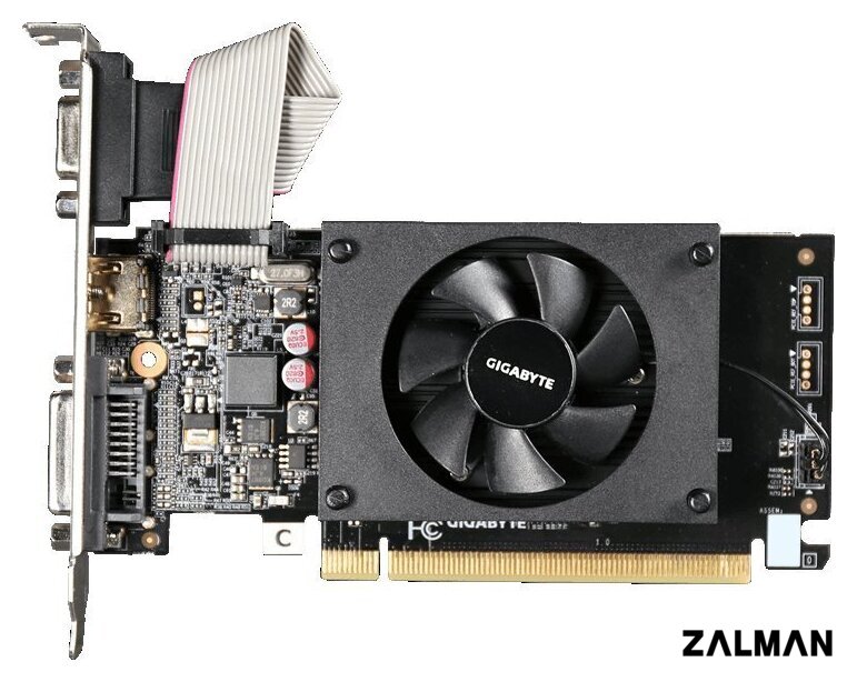 Видеокарта Gigabyte GeForce GT 710 2GB DDR3 GV-N710D3-2GL V2.0