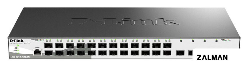 Управляемый коммутатор 2-го уровня D-Link DGS-1210-28XS/ME/B2A