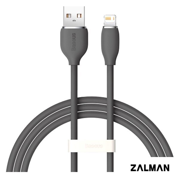 Кабель Baseus Jelly Liquid Silica Gel USB Type-A - Lightning (1.2 м, черный)