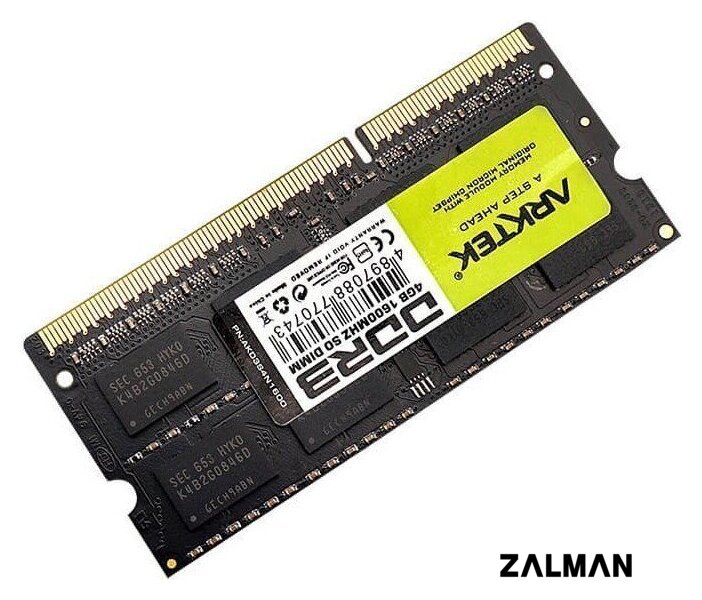 Оперативная память Arktek 4ГБ DDR3 1600 МГц AKD3S4N1600