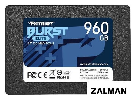 SSD Patriot Burst Elite 960GB PBE960GS25SSDR