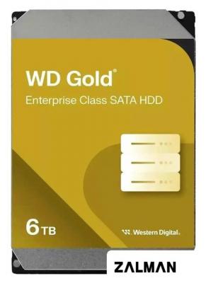 Жесткий диск WD Gold 6TB WD6004FRYZ