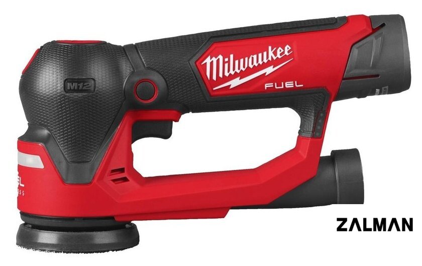 Эксцентриковая шлифмашина Milwaukee M12 FSDR75-202B 4933498233 (с 2-мя АКБ, сумка)