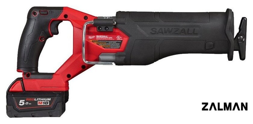 Сабельная пила Milwaukee M18 FSZ100P 4933498242 (с 2-мя АКБ, кейс)