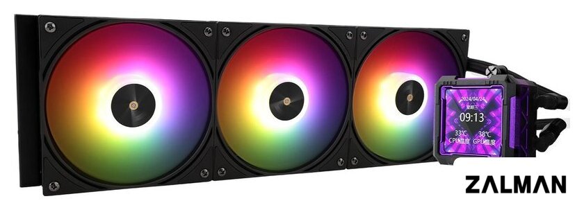 Система жидкостного охлаждения для процессора Thermalright Frozen Warframe Pro 360 ARGB (черный)